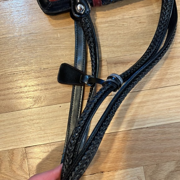 Vintage M.C. Marc Chantel embossed leather purse with heart - Picture 8 of 12